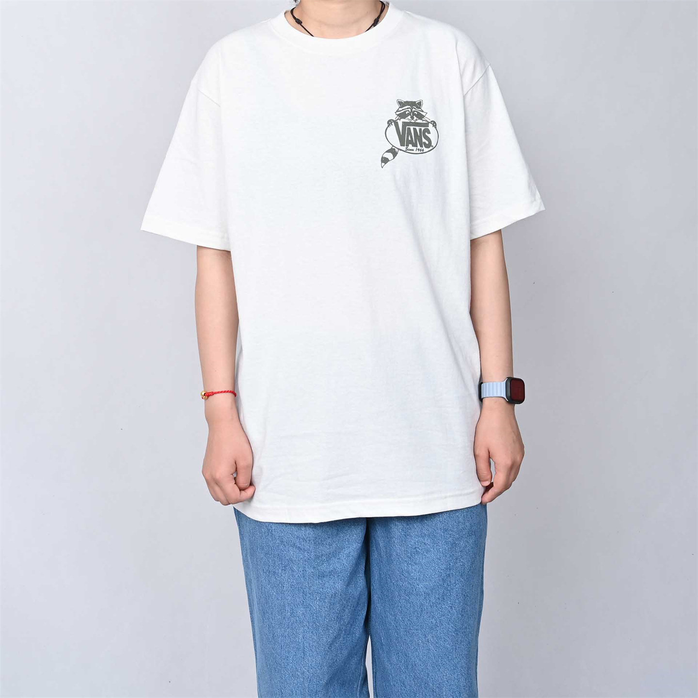 VANS范斯新款男子运动休闲短袖舒适百搭时尚印花T恤VN000X1EFS8