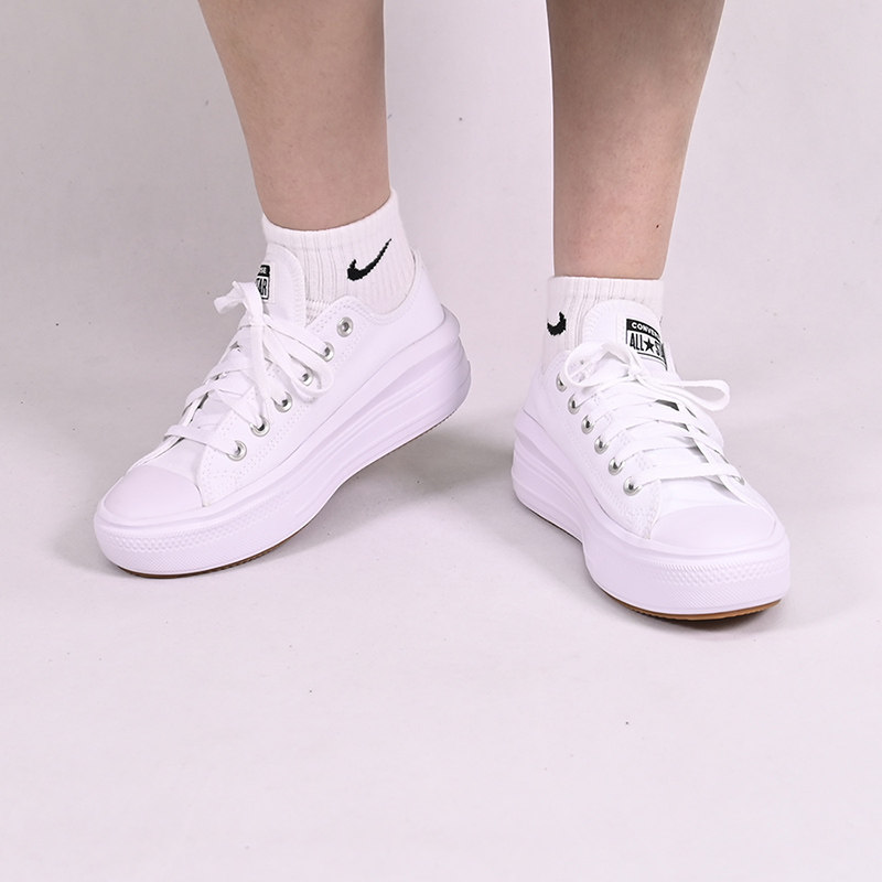 Converse匡威All Star Move云朵厚底休闲鞋时尚女款帆布鞋570257C