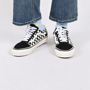 VANS范斯LX Old Skool低帮男女休闲鞋棋盘格百搭板鞋VN000E9MBPS