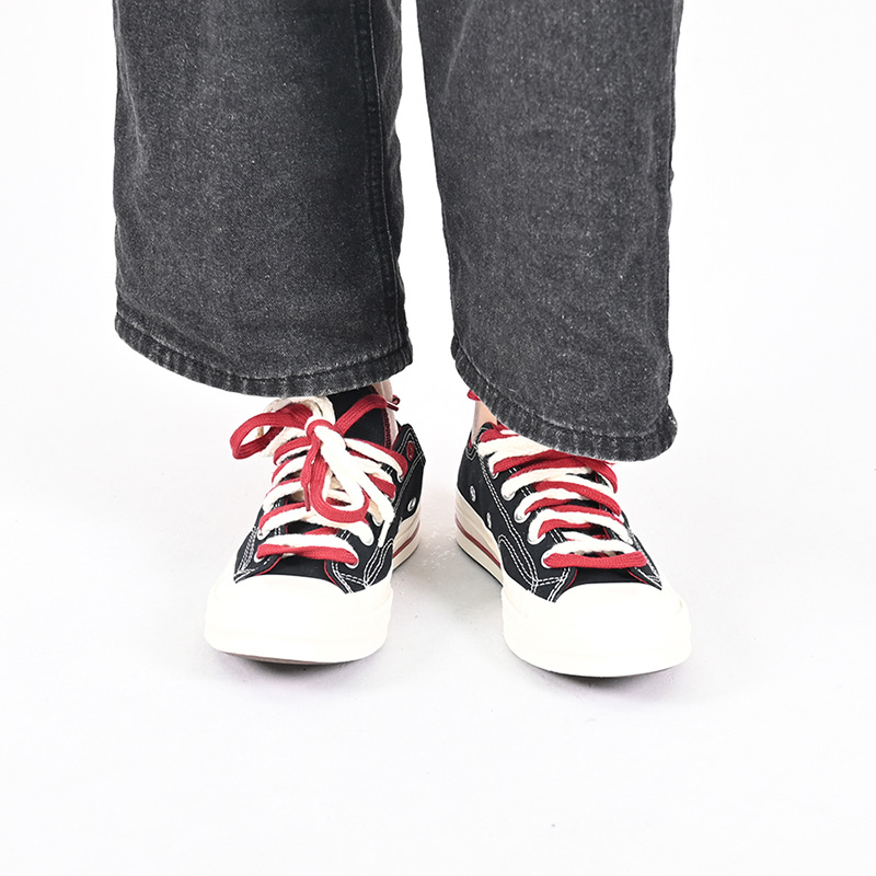 Converse匡威2025秋季新品男女同款帆布鞋低帮厚底休闲鞋