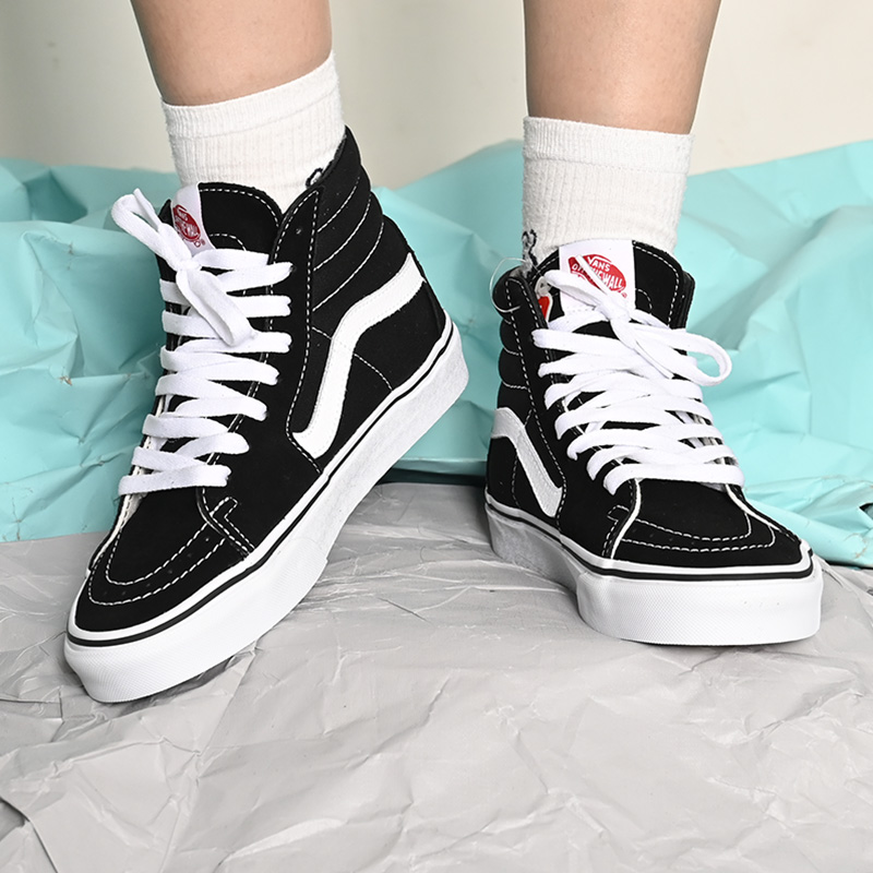 VANS范斯黑白休闲板鞋