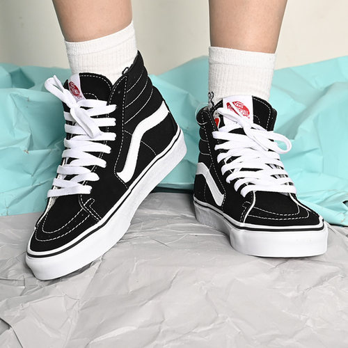 VANS范斯黑白休闲板鞋