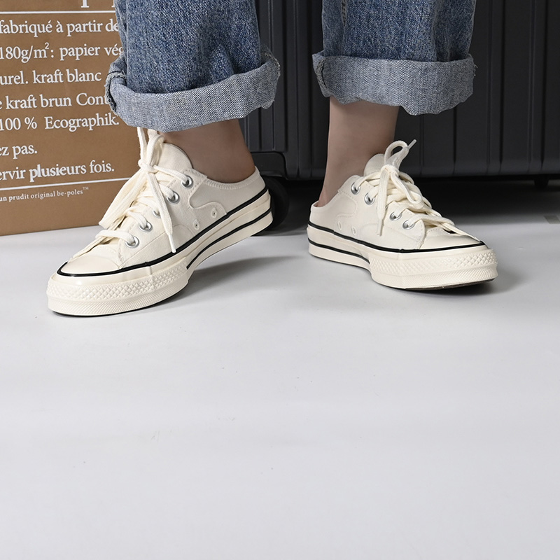 Converse/匡威Chuck 70 Mule米白帆布半拖鞋一脚蹬懒人鞋 172592C 运动鞋new 帆布鞋 原图主图