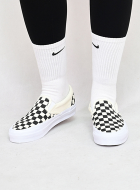 VANS范斯Slip-On Reissue 98男女一脚蹬棋盘格休闲鞋VN000CSE2BO