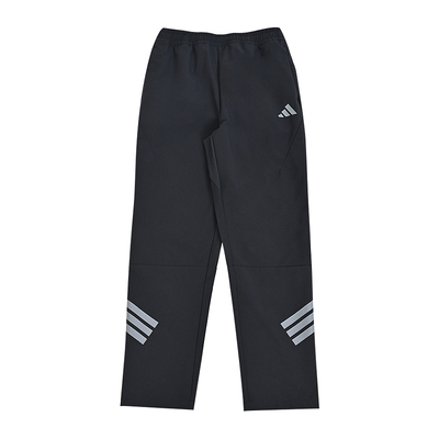 Adidas阿迪达斯新款儿童装男大童梭织长裤直筒百搭休闲裤KG5970