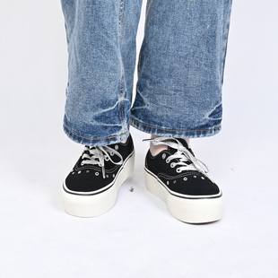 VANS范斯Authentic Stackform低帮休闲鞋情侣厚底板鞋VN000CN0BLA