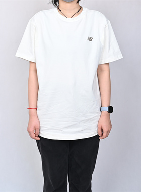 NEW BALANCE NB新款男子圆领百搭短袖运动休闲简约T恤MT61K0X8