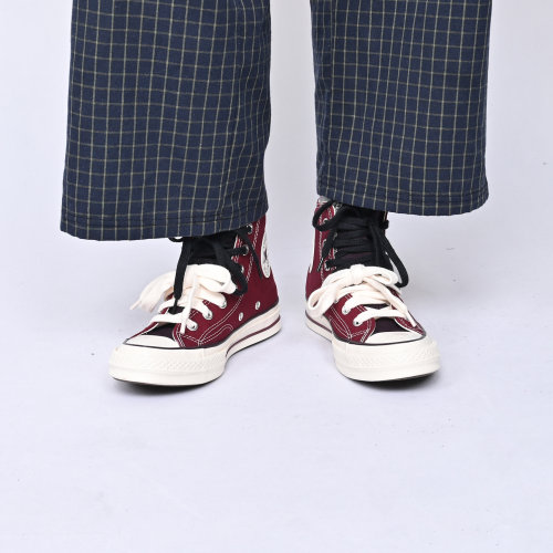 Converse匡威新款70 SNL酒红色帆布鞋男女同款高帮休闲鞋A17904C