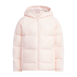Adidas阿迪达斯儿童装 女大童保暖羽绒服运动休闲上衣KC5920 冬季