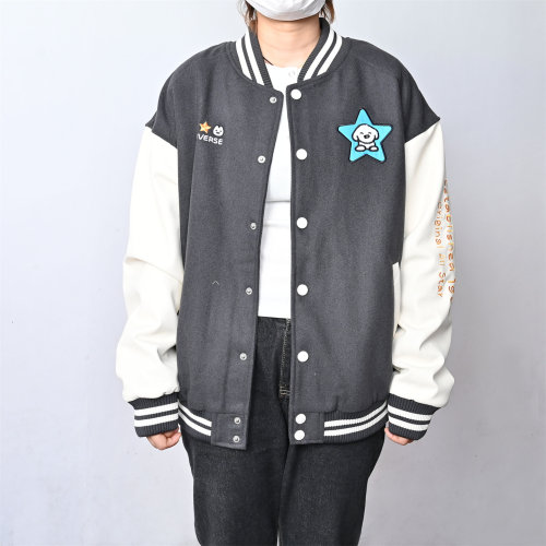 Converse匡威冬季新款情侣款棉服运动休闲百搭拼色外套UCK566-GDA