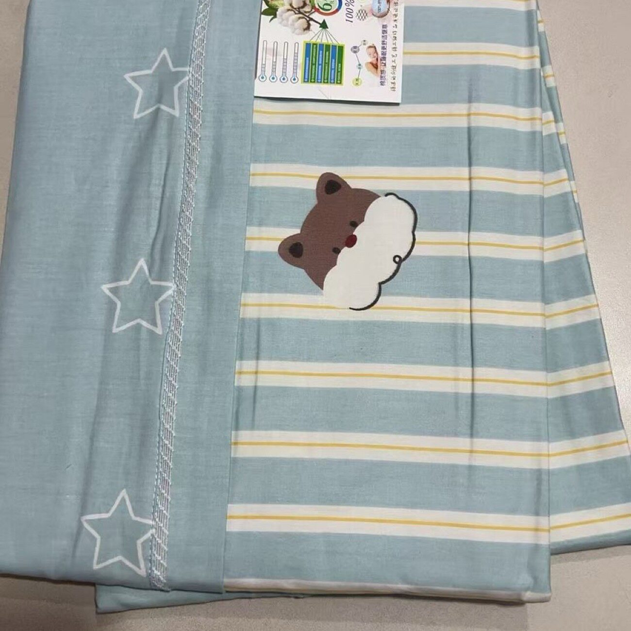 1.5X2米纯棉100%棉AB版被套单件被罩单人双人AB版高支高密宿舍