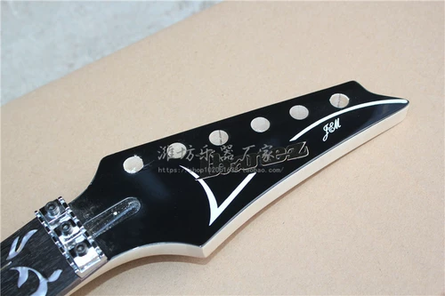 Fllyoung 7 Electric Guitare полупрофильные продукты пианино -шейка розовая плита