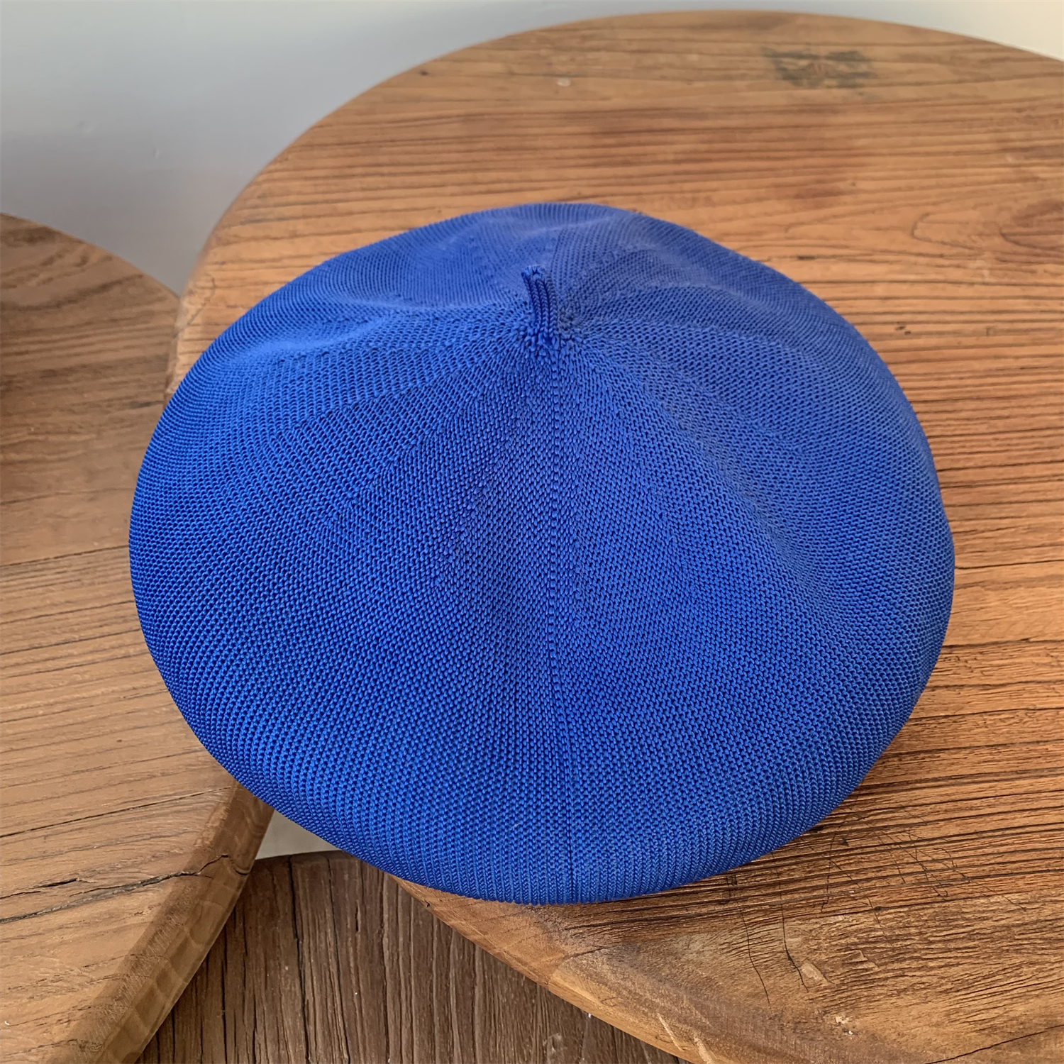 克莱因蓝色贝雷帽女春夏显脸小蓓蕾画家帽南瓜帽女款帽子韩版女团