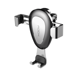 ROCK车载手机支架汽车用出风口支架重力导航车上支撑卡扣式多功能