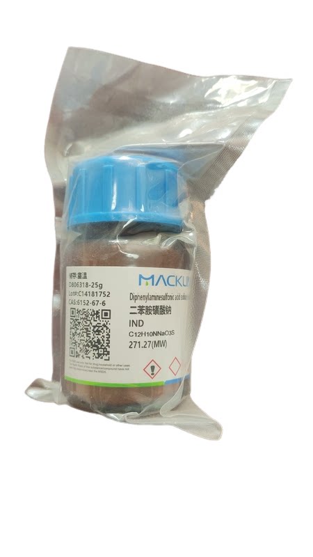 二苯胺磺酸钠指示剂25克麦克林包邮