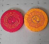 富安佛具佛堂用品 太极图案拜跪垫坐禅垫蒲团礼佛家用环保蒲团