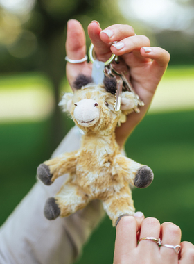 Wrendale 正品毛绒玩偶钥匙扣明星可爱羔羊小绵羊同款DR