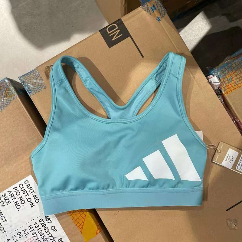 Adidas/阿迪达斯女子跑步健身训练运动休闲舒适背心式胸衣GR8025