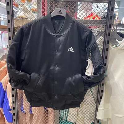 Adidas阿迪达斯儿童冬季运动休闲宽松保暖棒球棉服 IP6995