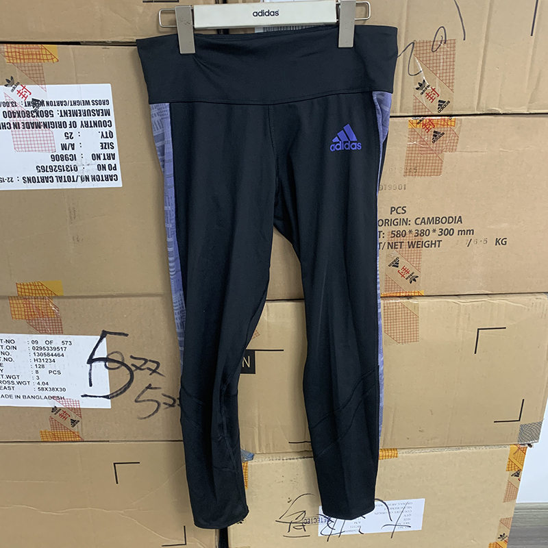 Adidas阿迪达斯正品Primeblue Tights女子训练运动休闲长裤GK4312 运动服/休闲服装 运动长裤 原图主图