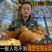 东北野生猴头菇自然晒干半斤 无硫磺熏制无增重可煲汤打粉食用 包邮