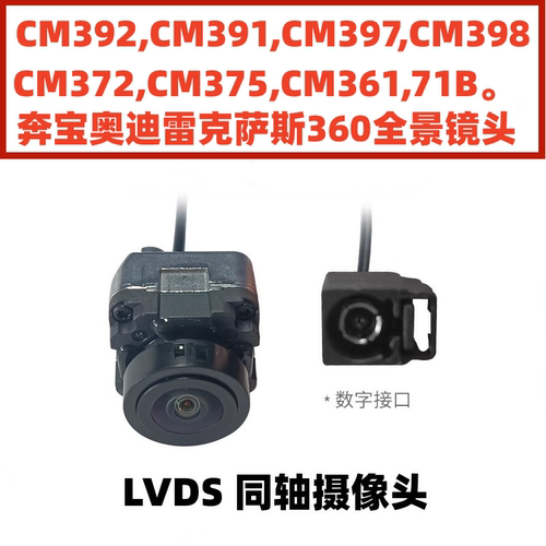 潜星同轴LVDS数字高清摄像头