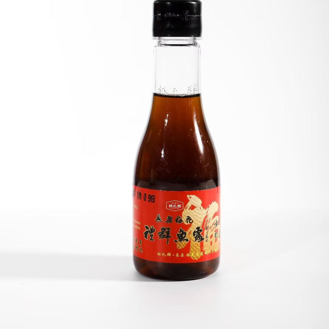 福建特产福州礼群鱼露小瓶200g装正宗长乐梅花虾油俗称厨房调味品