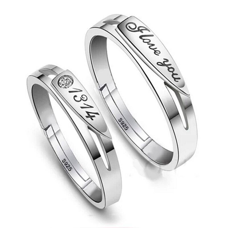 JAPAN AND SOUTH KOREA OPEN S  RINGS MENS AND WOMENS COUPLES JEWELRY RINGS LIVE MOUTH ADJUSTABLE FINGER RINGS HAIR RINGS