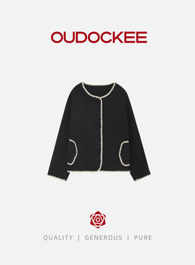 OUDOCKEE/欧多克小香风绵羊毛