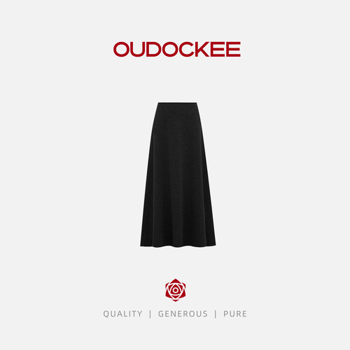 OUDOCKEE/欧多克A字裙
