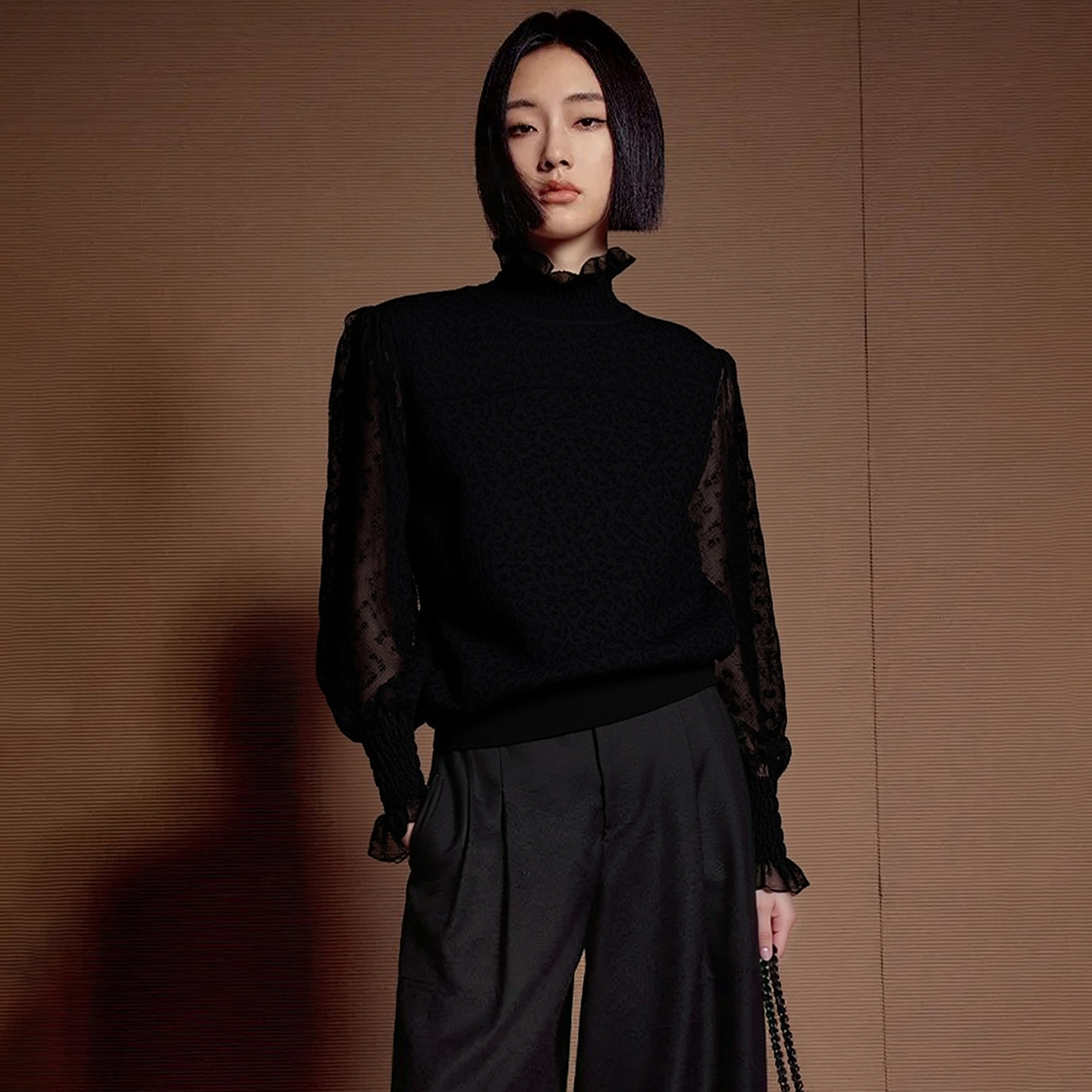 米T系列3.2%桑蚕丝毛衣针织衫