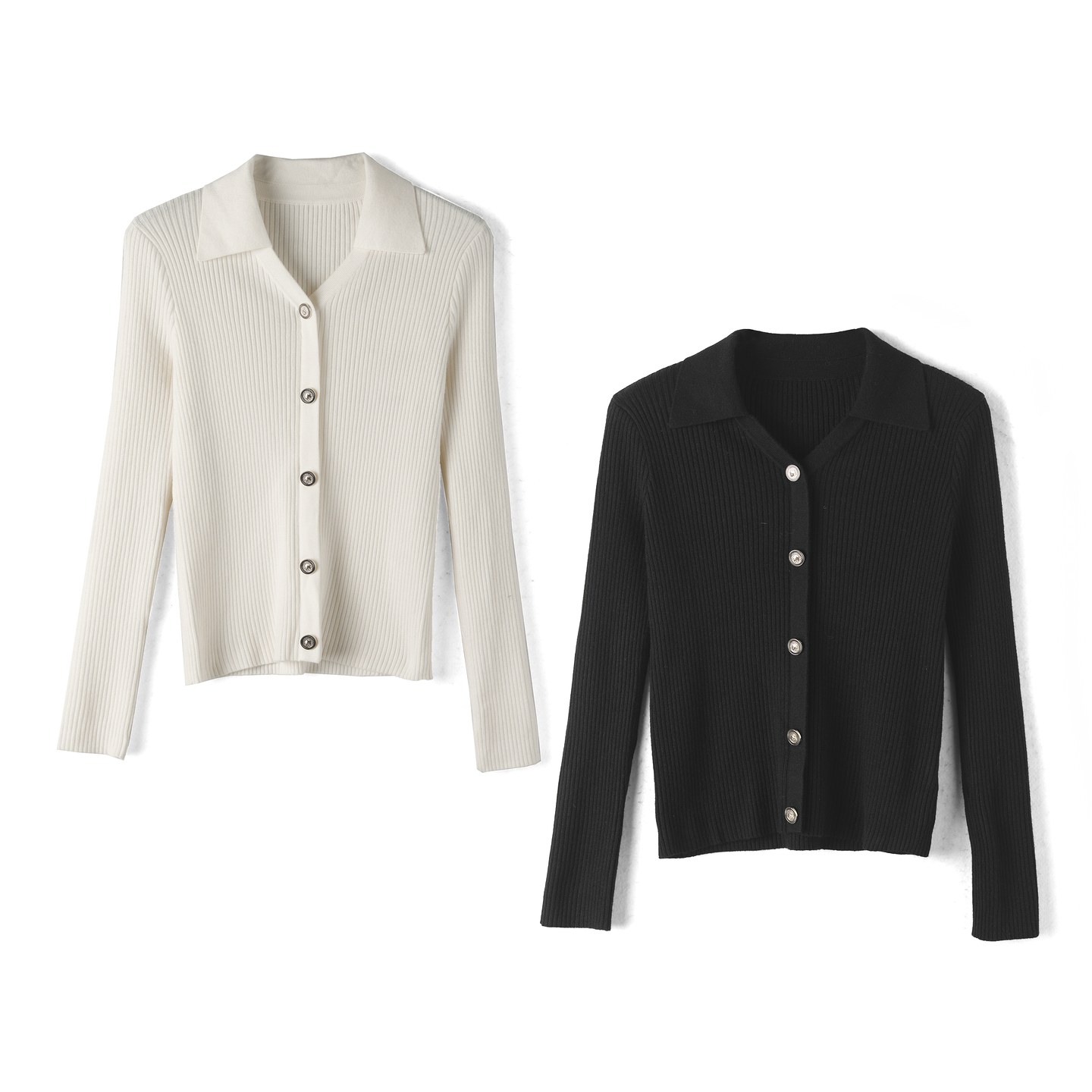 觅系列389元翻领毛衣针织衫