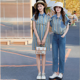 条纹坎肩连衣裙 商场品牌 画系列 女装 折扣25夏499元