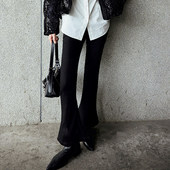 599元 磨毛牛仔马蹄裤 女装 折扣2025年冬季 依系列 新款