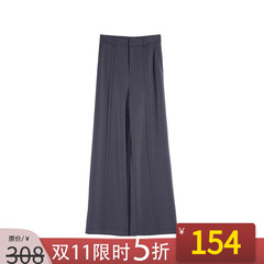 NANASTORE阔腿裤女2024年春季新款休闲长裤宽松直筒裤子西装裤