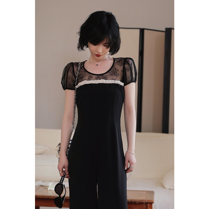 NANASTORE蕾丝短袖t恤女2024春季新款圆领短款上衣女装网纱修身,女装/女士精品,蕾丝衫/雪纺衫,淘宝优惠券,粉丝福利购,淘宝优惠卷