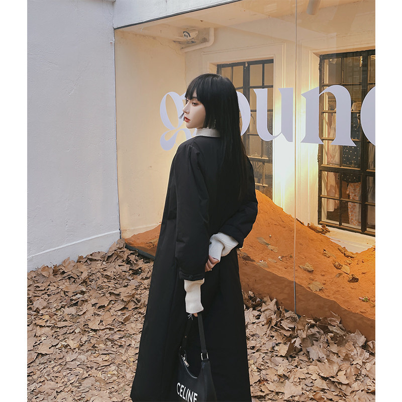 NANASTORE棉服女2024冬季新款棉袄外套中长款加厚大衣派克小个子