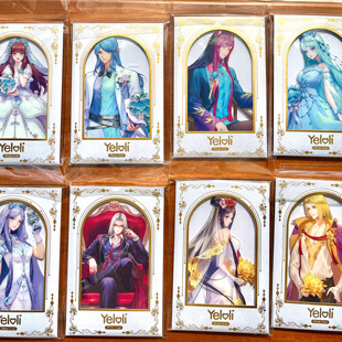 正版可查叶罗丽玫瑰誓约系列透卡王默高颜值收藏卡牌周边小卡礼物