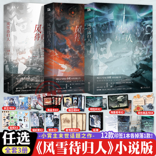 【HW】正版风雪待归人1+2+3完结篇全三册小霄著末世话题小说复读生就你机灵沙雕学霸系统作者小说晋江人气作家青春言情畅销书籍