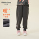 加比瑞童装 中大童长裤 儿童裤 子女冬运动休闲保暖加绒加厚针织裤