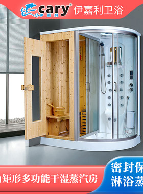 伊嘉利干湿蒸汽房干湿分离一体