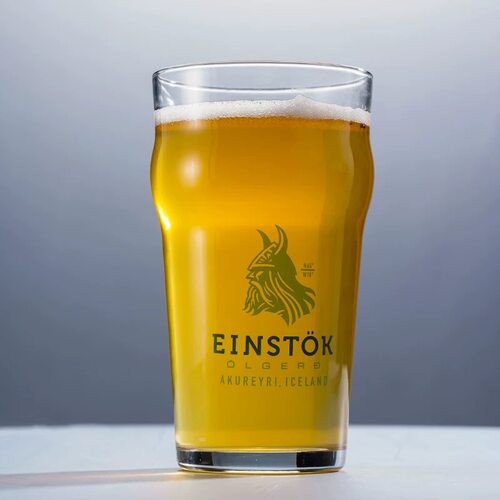 Einstok冰岛无双大号品脱玻璃啤酒专用杯IPA精酿啤酒杯英式啤酒杯