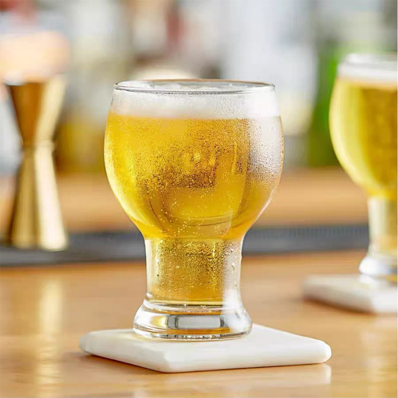 ocean进口玻璃啤酒杯子耐热水杯果汁杯网红精酿啤酒杯莫吉托酒杯