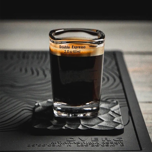 加厚玻璃咖啡杯子单品意式浓缩杯盎司杯刻度量杯60ml耐热杯小酒杯