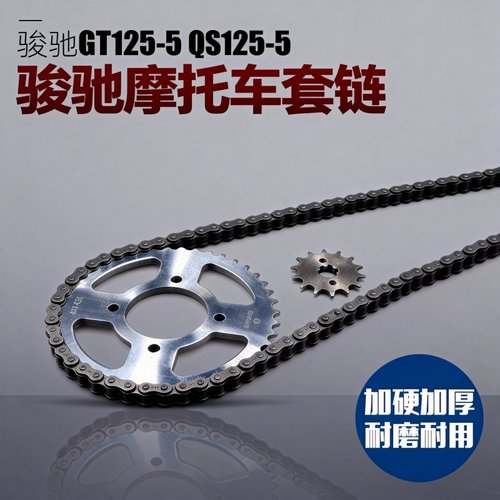 轻骑摩托车骏驰GT125-5大小链轮