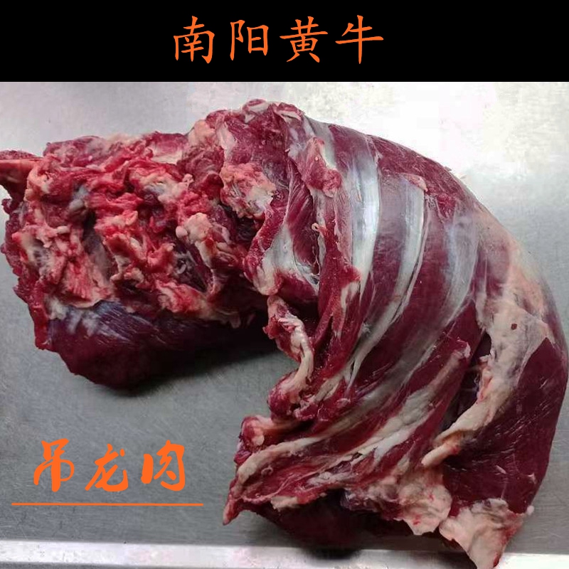 河南南阳黄牛肉新鲜牛肉吊龙肉牛外脊肉新鲜农家散养牛肉500克