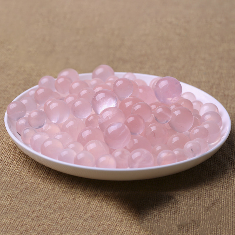천연 핑크 수정구 천연 핑크 수정구 천연 화이트 수정구 빙 풍수 공