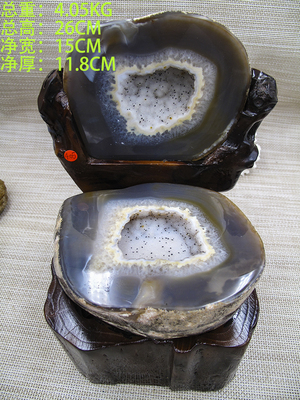 原矿无水泥紫晶洞天然水晶玛瑙聚