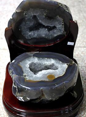 正品天然水晶洞玛瑙聚宝盆天然玛瑙聚宝盆玛瑙聚宝盆15.26