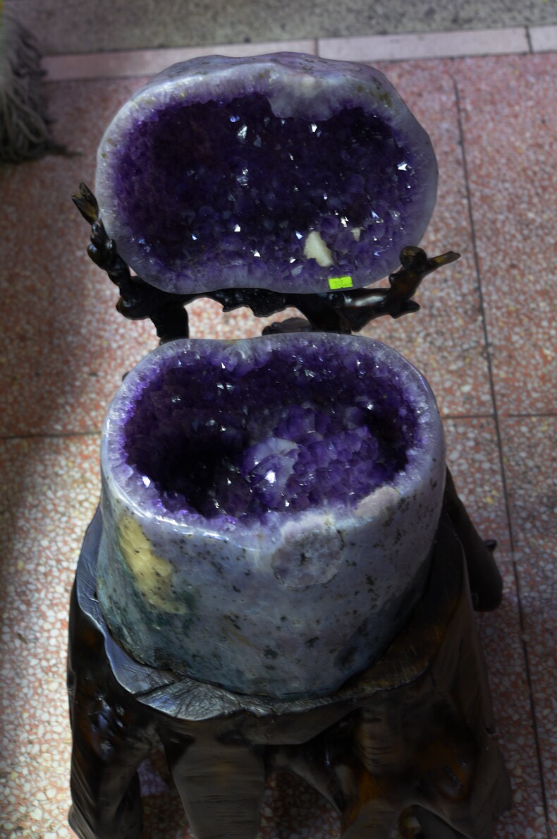 巴西紫晶聚宝盆聚宝盆巴西紫晶洞巴西紫水晶洞73.9